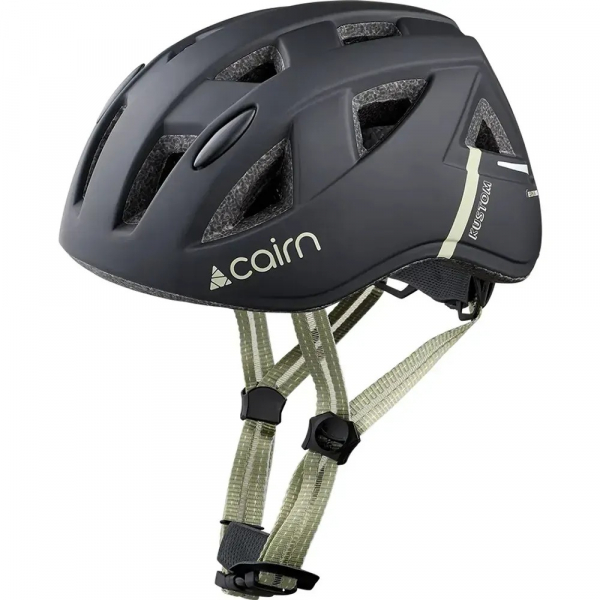 Cairn велошолом Kustom Jr mat black-agate gray 52-56 - фото-1