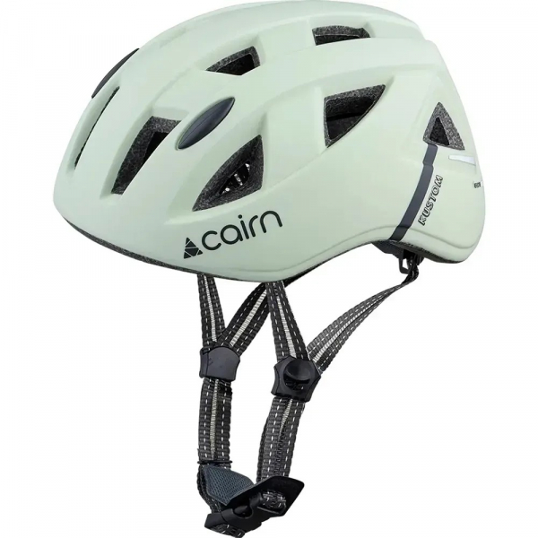 Cairn велошолом Kustom Jr mat agate grey 52-56 - фото-1