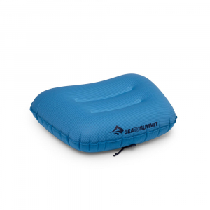 Aeros Ultralight Pillow подушка надувна, Aqua Sea, Large - фото