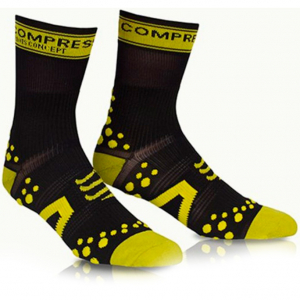CS Шкарпетки Pro Racing Socks V3.0 Bike, Black/Yellow, Т4 - фото