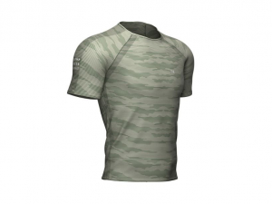 CS Футболка Training SS Tshirt Camo Stripe, Slate Green, S - фото