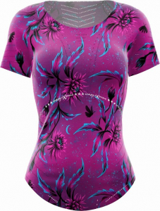CRAZY Футболка LASER WOMAN NIGHT FLOWER S - фото