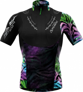 CRAZY Футболка SKY RUN THE LEGEND MAN BLACK-ZEBRA L - фото