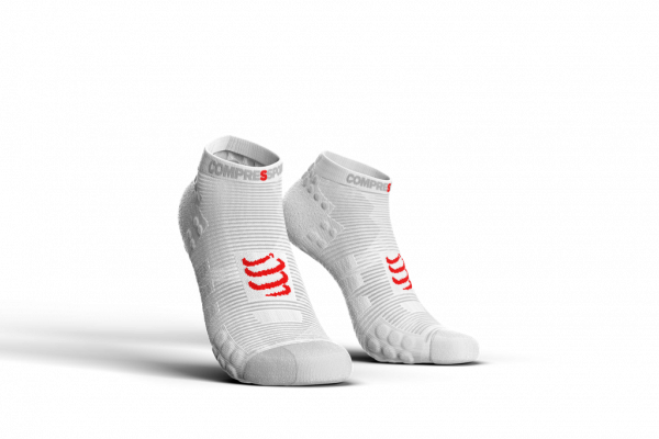 CS Шкарпетки Pro Racing Socks V3.0 Run Low, Smart White, T1 - фото-1