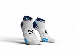 CS Шкарпетки Pro Racing Socks V3.0 Run Low, White/Blue, T1 - фото