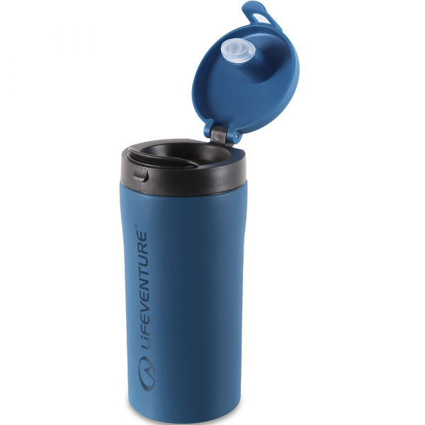 Lifeventure кружка Flip-Top Thermal Mug cobalt - фото