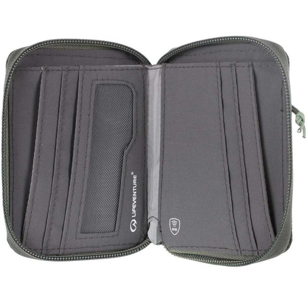 Lifeventure гаманець Recycled RFID Bi-Fold Wallet plum - фото