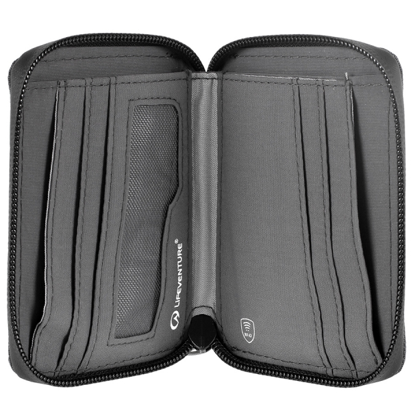 Lifeventure гаманець Recycled RFID Mini Travel Wallet olive - фото