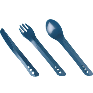 Lifeventure виделка, ложка, ніж Ellipse Cutlery navy blue - фото