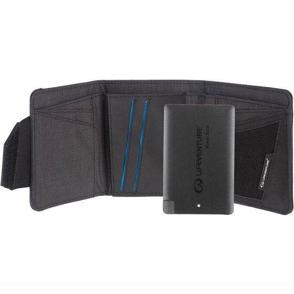 Lifeventure гаманець RFID Charger Wallet grey - фото
