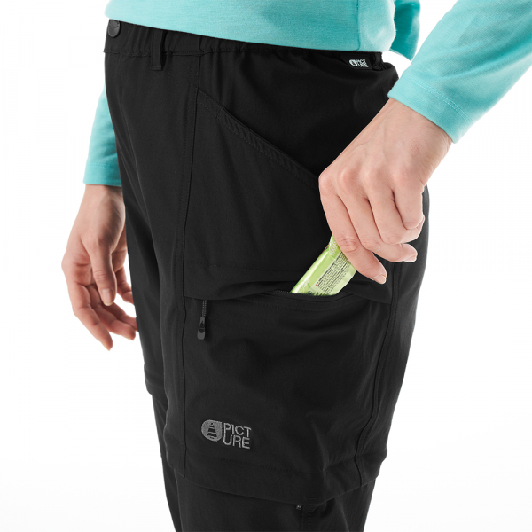 Picture Organic брюки трекінгові Outif 2in1 Stretch W black XS - фото