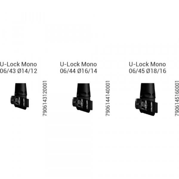 Затискне з'єднання Gabel 06/44 U-Lock Mono Ø16/14 - фото-1