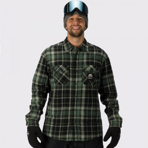 Rehall сорочка Brody 2026 checks moss XXL - фото