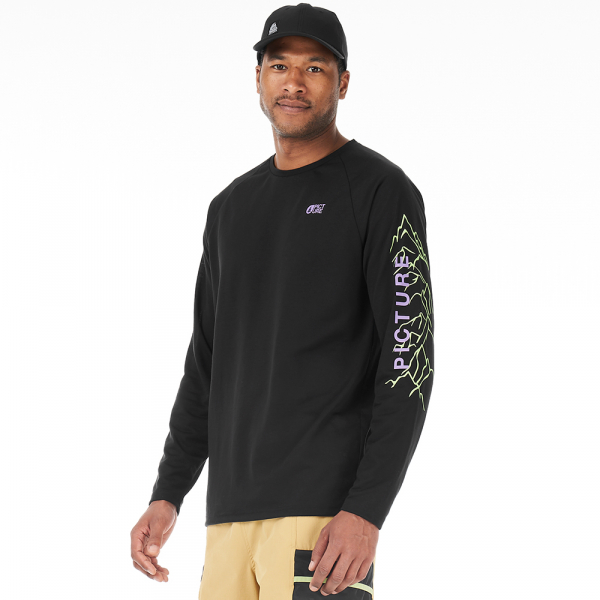 Реглан Picture Organic Timont LS, Black - фото-1