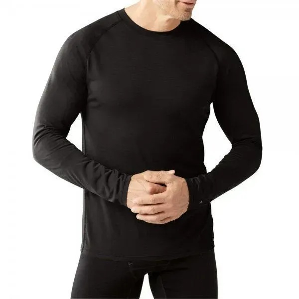 Футболка чоловіча Men's Merino 150 Baselayer Long Sleeve Black - фото