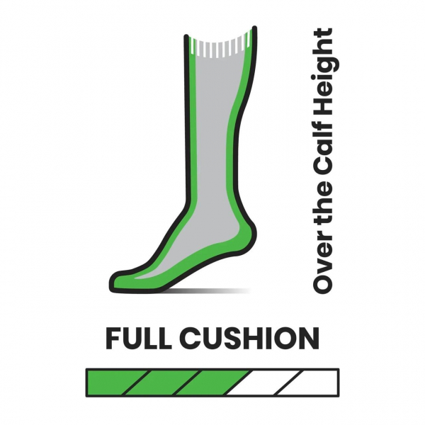 Шкарпетки чоловічі Snowboard Full Cushion Mountain Geo Pattern OTC - фото