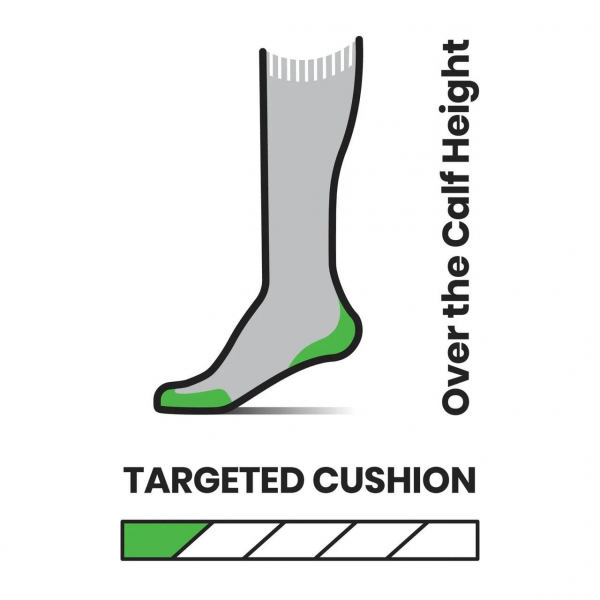 Шкарпетки чоловічі Snowboard Targeted Cushion Stripe Extra Stretch OTC - фото