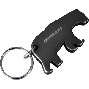 Брелок-відкривачка Munkees Little Bear, Black - фото