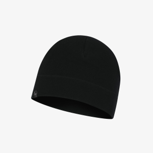 KIDS POLAR HAT solid black (KIDS POLAR HAT solid black) - фото