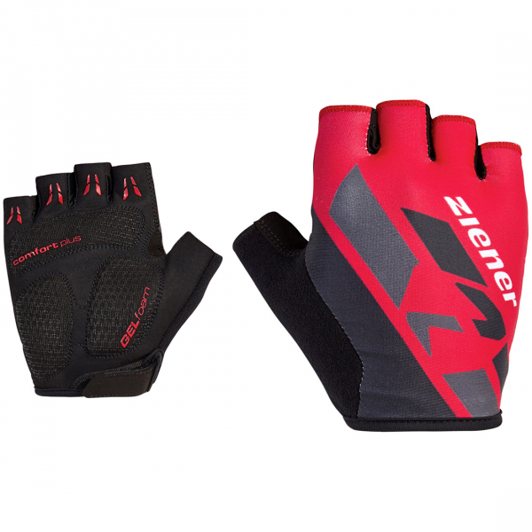 Ziener велорукавички Crisander sunset red 7.5 - фото-1