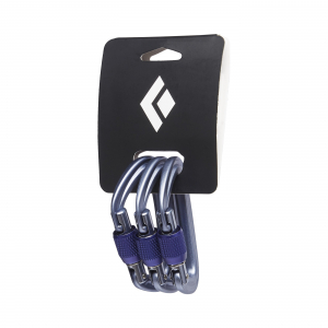 LiteForge Screwgate 3 Pack набір карабінів, Grey, One Size - фото