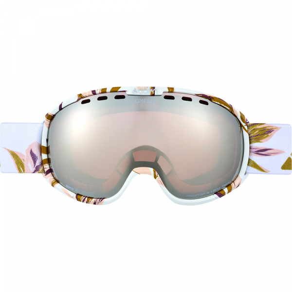 Маска гірськолижна Cairn Omega SPX3, white gold leaf - фото