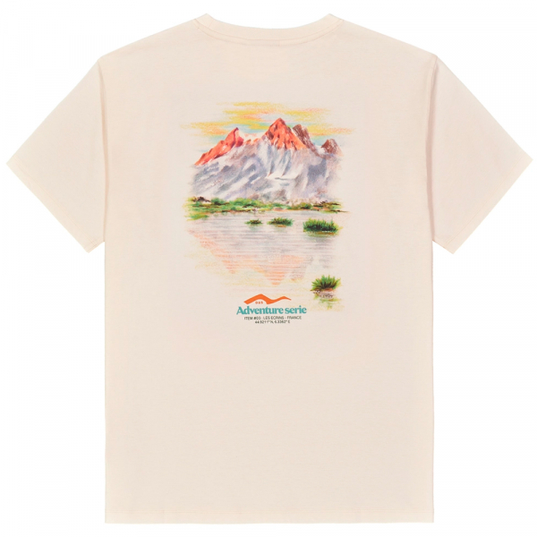 Picture Organic футболка D&S Les Ecrins natural white S - фото