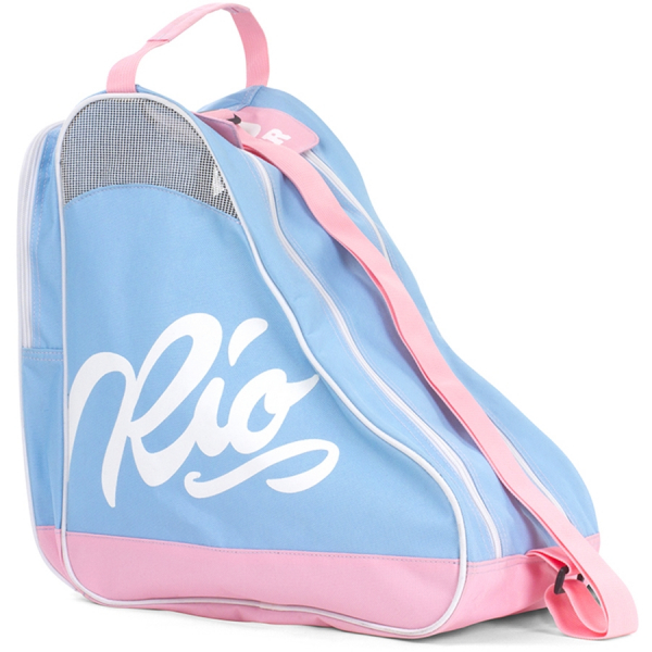 Rio Roller сумка для роликів Script Skate blue-pink - фото-1