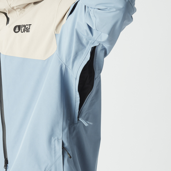 Picture Organic куртка лижна Lassen GTX 2L 2026 stonewash M - фото