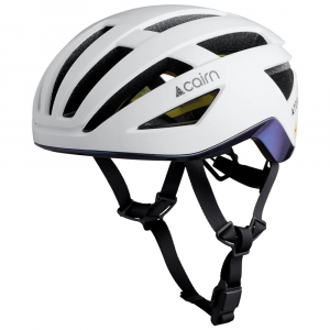Cairn велошолом Atom Mips shiny white-cameleon 58-61 - фото