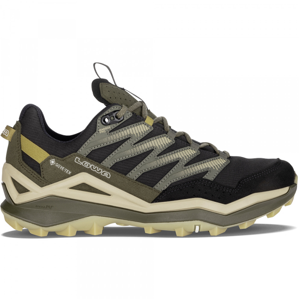 Кросівки чоловічі LOWA Maddox Pro GTX LO Black-Olive - фото-1