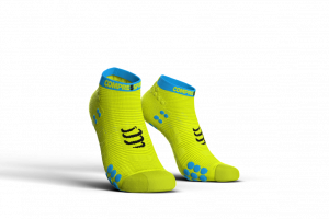 CS Шкарпетки Pro Racing Socks V3.0 Run Low, Fluo Yellow, T4 - фото