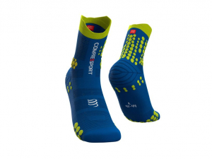 CS Шкарпетки Pro Racing Socks V3.0 Trail, Blue Lolite/Lime, T2 - фото