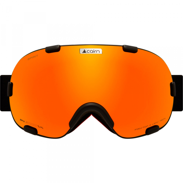 Маска гірськолижна Cairn Spirit SPX3, black-orange - фото