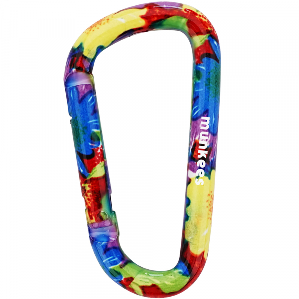 Карабін Munkees Flower 8 мм x 80 мм, multicolor - фото-1
