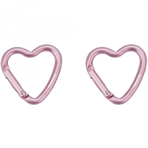 Карабіни Munkees Mini Heart 2-Pack, Pink - фото