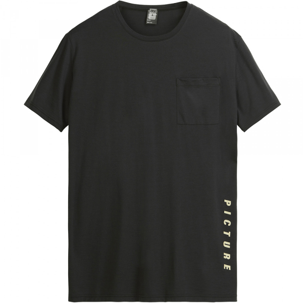 Футболка Picture Organic Loxol Merino, Black - фото-1