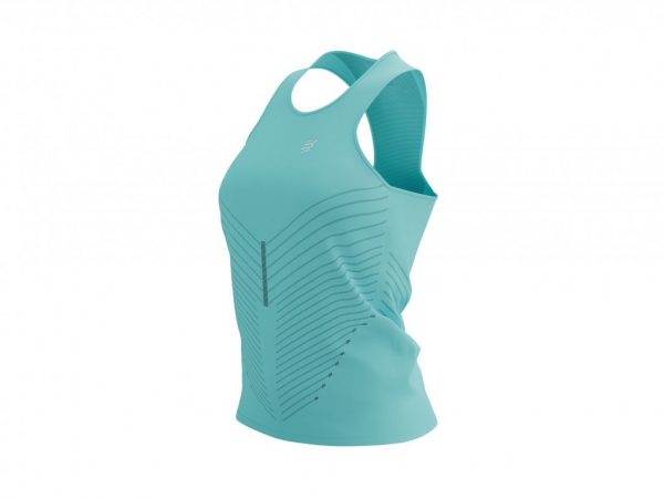 CS Майка Performance Singlet W, Aqua/Hot Pink, M - фото-1