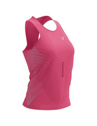 CS Майка Performance Singlet W, Hot Pink/Aqua, M - фото-1