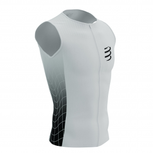 CS Майка Tri Postural Aero Tank Top M, Black/White Print, M - фото