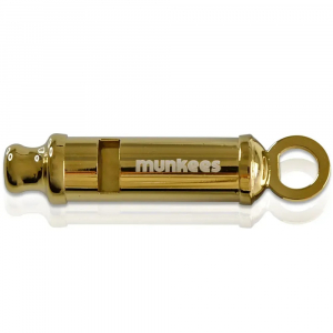 Брелок-свисток Munkees Whistle Bobby, Gold - фото