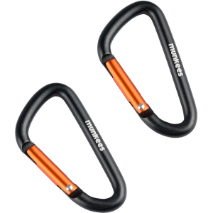 Карабін Munkees D 5 мм x 50 мм, пара - фото