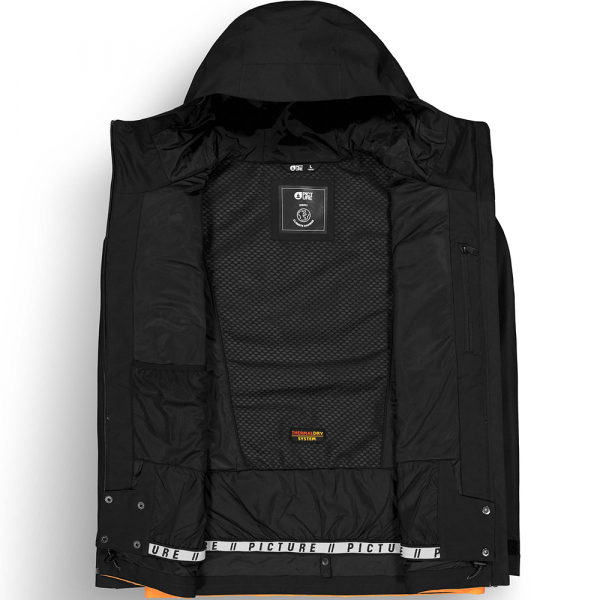 Picture Organic куртка лижна Picture Object 2025 black-honey carrot XXL - фото