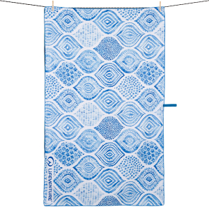 Lifeventure рушник Soft Fibre Printed Santorini Giant - фото