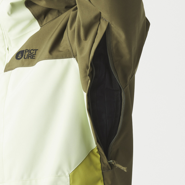 Picture Organic куртка лижна Seakrest W 2026 tobacco tender green XL Picture Organic куртка лижна Seakrest W 2026 tobacco tender green XL - фото