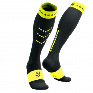 CS Гольфи Alpine Ski Full Socks, Black/Safe Yellow, T3 - фото
