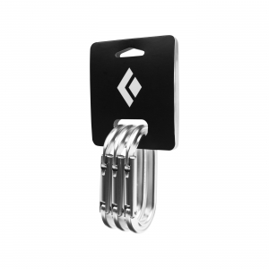 Набір карабінів без муфти Black Diamond Oval Keylock 3 Pack - фото