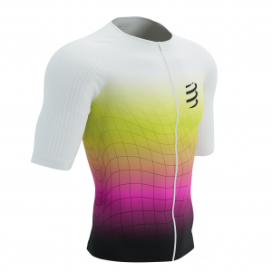 CS Футболка Tri Postural Aero SS Top M, Safe Yellow/Neo Pink, M - фото