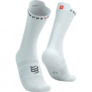 CS Шкарпетки Pro Racing Socks V4.0 Bike, White/Black, T3 - фото