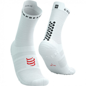 CS Шкарпетки Pro Racing Socks v4.0 Run High, White/Black, T3 - фото